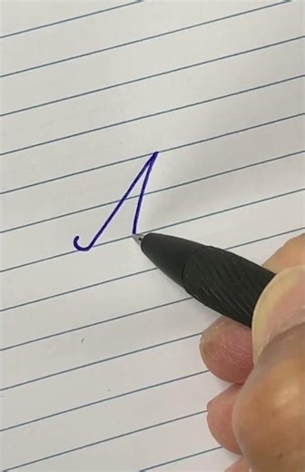 Capital letter N cursive handwriting #cursivehandwriting