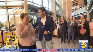 12K views · 208 reactions | We’re having so much fun finding hardworking #GMA viewers who deserve a break for our series #MakeYourMonday...find out who we're surprising this morn! | Robin Roberts | Facebook