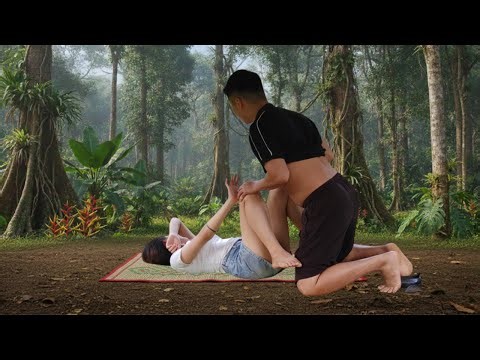 A Dark-Masked Stranger Falls Into a Deep Pit While Chasing a Female CEO in the Forest