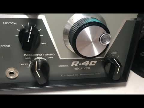 Review of refurbished Drake R4C receiver serial #16688