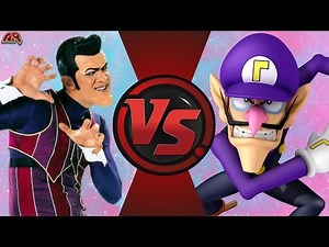 We Are Number One But It's ROBBIE ROTTEN vs WALUIGI! Cartoon Fight Club Episode 134