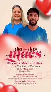  Evento de Dia das Mães no CCL   Recadinho especial do Tio Alex e...