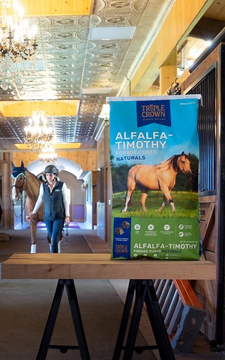 Triple Crown Naturals Alfalfa-Timothy Forage Cubes