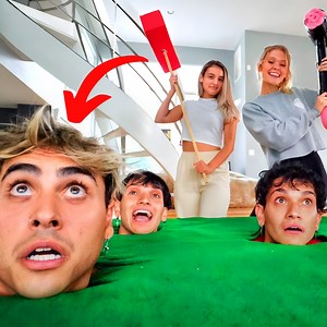 Human Whack A Mole Challenge! 😱 | Dobre Brothers