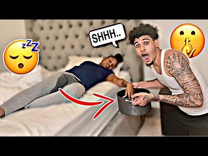 Putting My Girlfriend Hand In WARM Water While She Sleeps... *WETS THE BED*