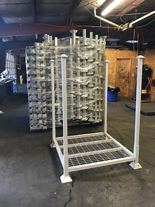 Warehouse Portable Warehouse Detachable Stacking Frame Storage Rack/Stillage Rack