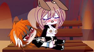 Fucking on a public bench - Gacha Club