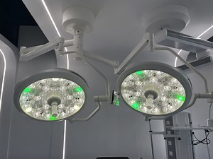 [Hot Item] Mt Medical Operating Room Ceiling-Mounted LED 700/500 Shadowless Surgical Light Shadowless Flower Surgical Lamp