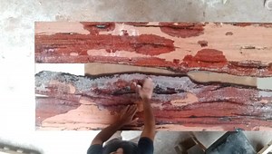 Whats the suprise? Removing forming from casting resin. | Go Natural Timbers - Slabs and Burls