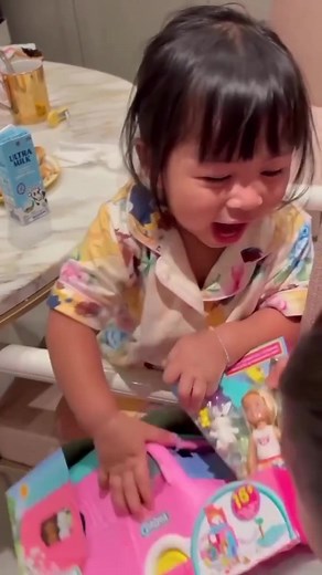 589K views · 25K reactions | Kakak Ajja yang beli mainan, teteh Lily yang excited  Happy banget di beliin oleh-oleh sama kakak Ajja 殺 #ranaima #rayyanza #lily #fyp #viral | Agstina Sr. | Facebook