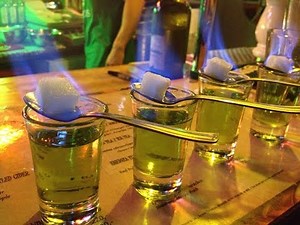 How not to drink Absinthe 🫣