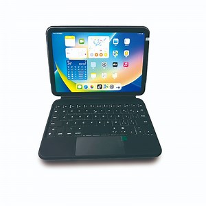 [Hot Item] Mac Book-Like Scissor Mechanism, Backlit Keys iPad Mini Keyboard with Ergonomic Palm Rest Included.