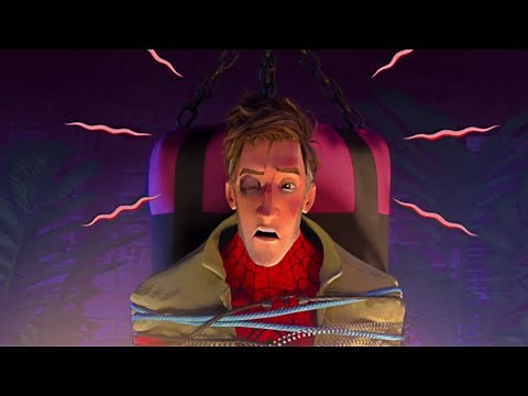 Spider-Man: Into the Spider-Verse | Miles Interrogates Peter B. Parker HD 60FPS