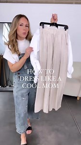 88K views · 1.7K reactions | Follow for more! All items are from my clothing shop. Outfit: Colt Button Down, Layering Tank, Darcy Pants, June Sandals, Arlo Bag, Elwood Necklace, Willow Necklace, Stella Hoops, Ava Sunglasses. Shop now at Holleygirl.com #styling #fitcheck #stylingideas #outfitideas #outfitinspo #ootd #effortlesschic #effortlessstyle #minimalstyle #neutralfashion #momfit | Holley Girl | Facebook