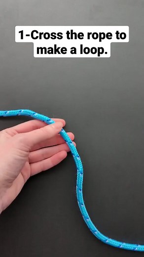 2.4K views · 35 reactions | How to Tie a Yosemite Bowline Knot #shorts | Buildboxentertainment | Facebook
