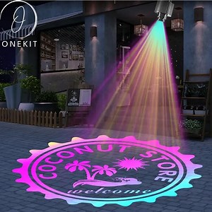 [Hot Item] IP65 Outdoor Floor Marking Projection Advertising Gobo LED Logo Projector Light
