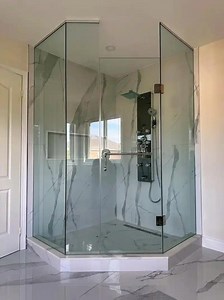[Hot Item] Tempered Shower Glass Door Laminated Glass Clear and Ultra Clear