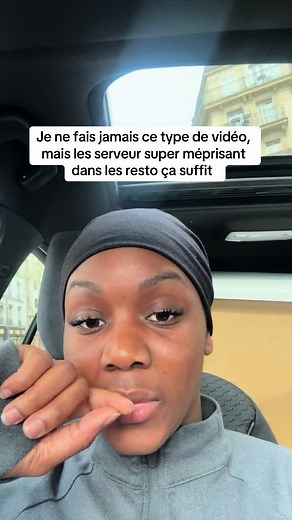 Les amis, si je n’annonce jamais au resto que je suis sur les réseaux justement pour voir le vrai service qu’il réserve aux clients, quand vous allez dans un resto où on vous fait comprendre que vous n’êtes pas la bienvenue, prenez vos affaires et partez. À partir du moment où je rentre dans un restaurant et que l’attitude du serveur me fait comprendre que je ne suis pas la bienvenue, je prends mes clics et mes claques, je me casse et si je peux partager mon expérience sur les réseaux, je le fai