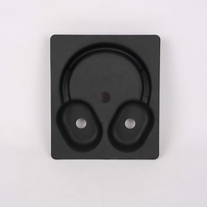 [Hot Item] Kbd-Black Mango-Shaped Earphone Case - Wet Press Pulp Moulding with Smooth Fiber