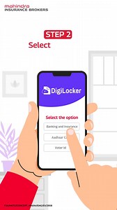 Hello convenience, goodbye paperwork! Store your #insurancepolicies securely on #DigiLocker. Now you can: 🔒Keep all your policies safe in one place 📱Access them anytime, anywhere on your phone 🌟Enjoy the convenience of having your documents readily available Ready to simplify your #insurance experience? Get in touch with our #advisor today! Stay protected, stay connected. #MIBL | Mahindra Insurance Brokers Limited