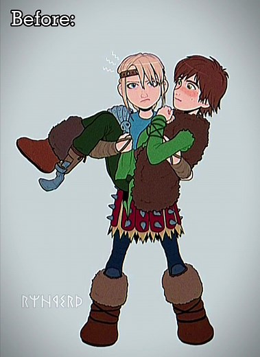 How to Train Your Dragon | Hiccup and Astrid Love Story