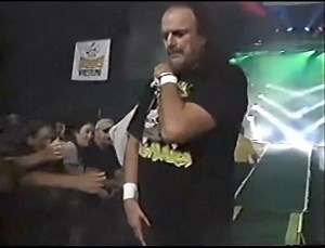 #OnThisDay in 1999 : Jake Roberts has fun with his snake on The Heroes of Wrestling PPV | RassleRama