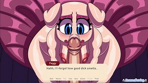 Cute Piggy Lady takes care of your cock ♥ - Waifu Crossing R34 Hentai Game &lpar;VA&rpar;