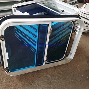 [Hot Item] Boat 6mm Thickness Aluminum Frame Sliding Windows