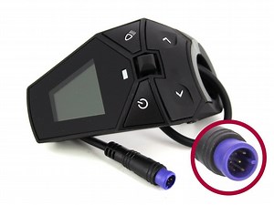 Brose Bediendisplay 2018 Comfort (im Bedienteil) mit Higo-Stecker Marquardt JD3 Just-Dr. BMZ Softw.