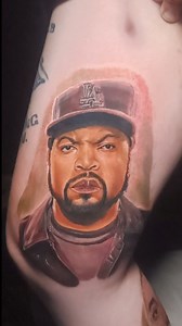 13K views · 180 reactions | Ice cube portrait tattoo ice cube practice portrait who’s next Be my next client / model Always innovate Dibaleng mabagal basta nausad #mewotv #portrait #coloredportrait #icecube | Mewo TV 2nd account | Facebook