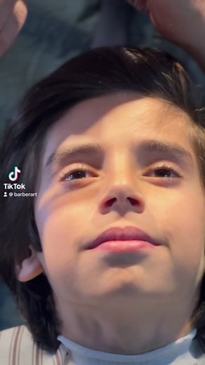 An angel in the salon: Heavenly vibes with a haircut to match. 😇💇 #AngelicGlow #barberartsidiyahia #thebarberofalgiers #lebarbierdalger | Barber Art