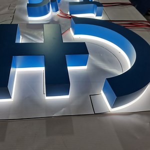 [Hot Item] Aluminum Sign LED Backlit Channel Letter