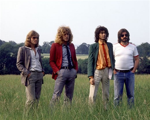 Led Zeppelin watched a couple have sex on their gold records