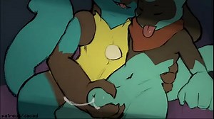 Lucario X Riolu &lpar;Noise Reduction&rpar;