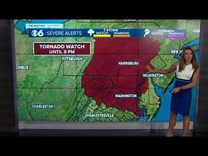 Tornado Watch issued in Central Virginia