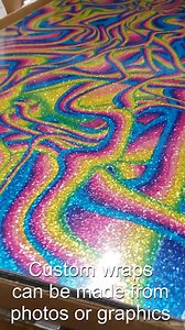 11K views · 240 reactions | Custom drum wrap called Rainbow Swirl. Custom wraps can be made from any photos or computer graphics. | Precision Drum Company Inc | Facebook