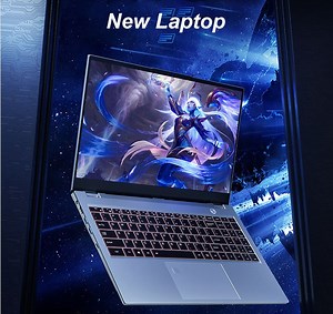 [Hot Item] Slim Notebook Win10 Cheap Intel I7-9750h Laptop Home School Busines