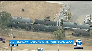 Perris chemical leak: 215 Fwy reopens, most evacuation orders lifted