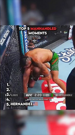 Top 5 manhandled moments