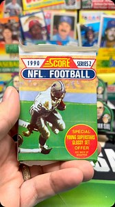 1990 Score Football Series 2 Pack #junkwaxsal #hotgarbage #junkwax #90score #90scorefootball #football #footballcards #nfl #nflfootball #packopening #sportscards | Junk Wax Sal