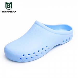 [Hot Item] Blue Antislip Anti Acid and Alkali TPE Safety Work Medical Nurse Shoes