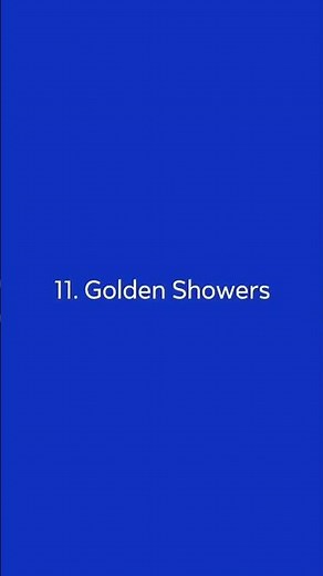 Femdom Facesitting Ideas 11. Golden Showers
