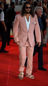 87K views · 175 reactions | Jason Momoa showing off his pink sandals at Venice Film Festival 勺 #bestimage | The Sport Dealer | Facebook