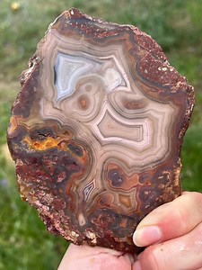 Laguna Agate Lapidary Slab Natural Stone Not Polished for Cabbing AAA - Etsy