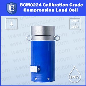 [Hot Item] Célula de carga de compresión de grado de calibración con alta precisión 50kn 100kn 200kg 500kn 1000kn 2000kn 5000kn hasta 50000kn (BCM0224)