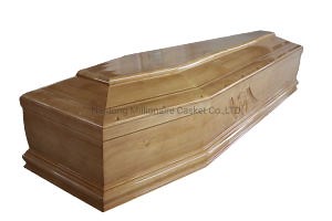 [Hot Item] Cremation Hand Carved Wooden Coffin