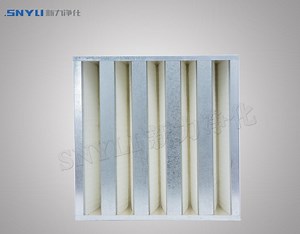 [Hot Item] Single Header Stainless Steel Frame Box Filter Heating Ventilation and Ahu for Industrial System Air Filter