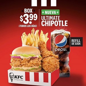 632 reactions · 16 shares | 헡헨험헩헔 ️ Ultimate Chipotle 陋 #TuNuevoSaborFavorito Ya llegó  Descubrílo por solo $3.99. Incluye 헿헲헳헶헹헹 헱헲 혀헼헱헮磻 | KFC | Facebook