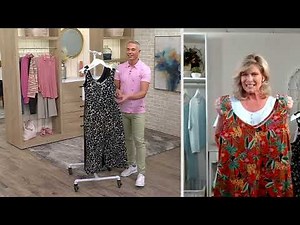 Cuddl Duds Wide Leg Flexwear V-Neck Jumpsuit with Pockets on QVC