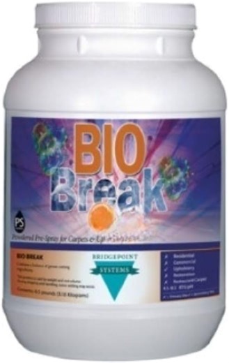 Amazon.com: Bio Break - Limpiador profesional para alfombras y tapicería, removedor de grasa a base de enzimas : Salud y Hogar